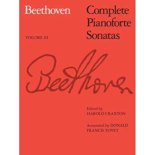 Beethoven, L.v - Complete Pianoforte Sonatas, Volume III