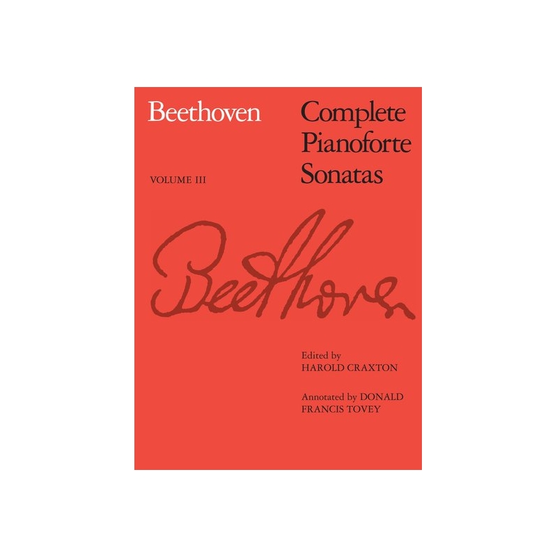 Beethoven, L.v - Complete Pianoforte Sonatas, Volume III