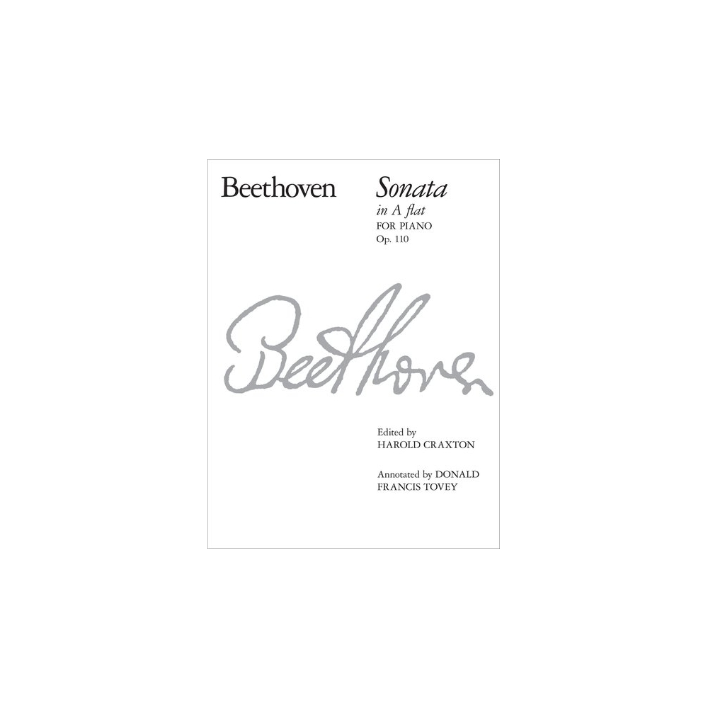 Beethoven, L.v - Piano Sonata in A flat, Op. 110