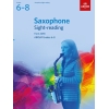 ABRSM Grades 6-8 Saxophone Sight-Reading Tests from 2018