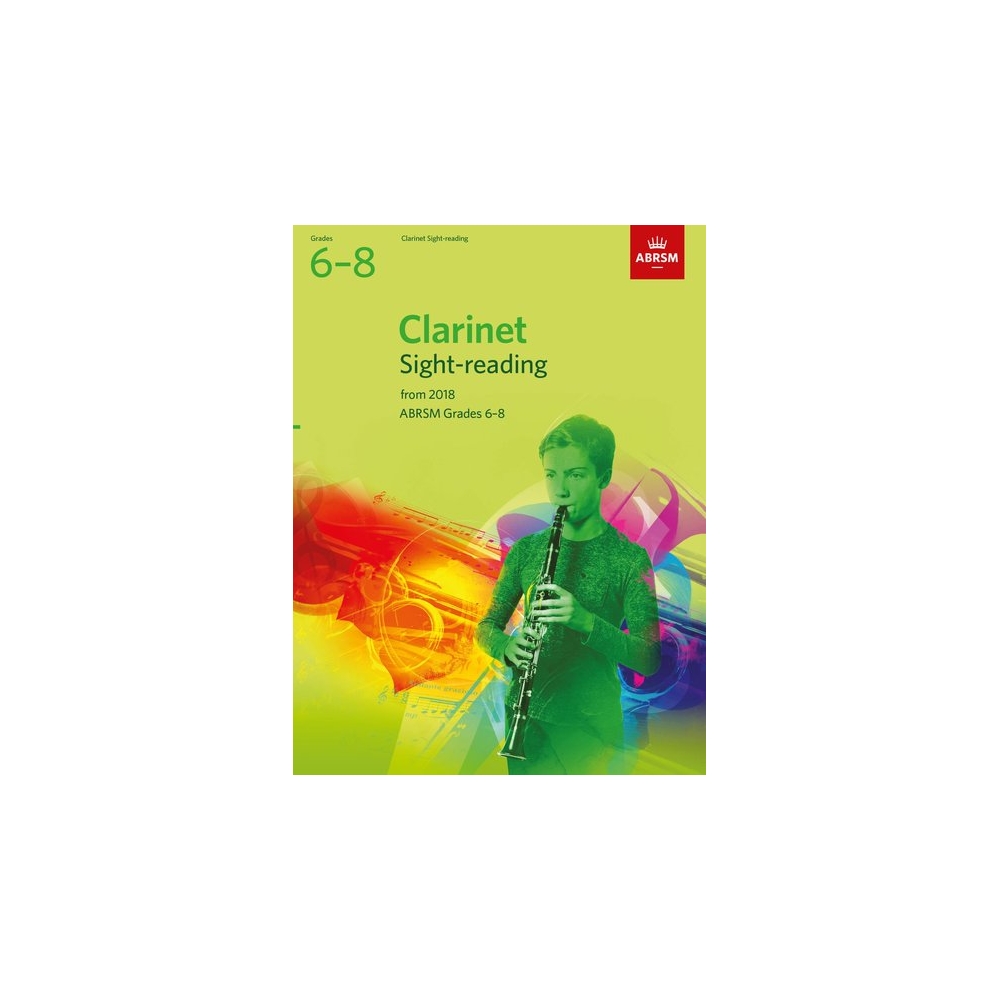 ABRSM Grades 6-8 Clarinet Sight-Reading Tests from 2018