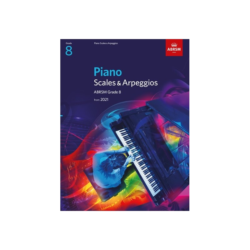 Piano Scales & Arpeggios, ABRSM Grade 8