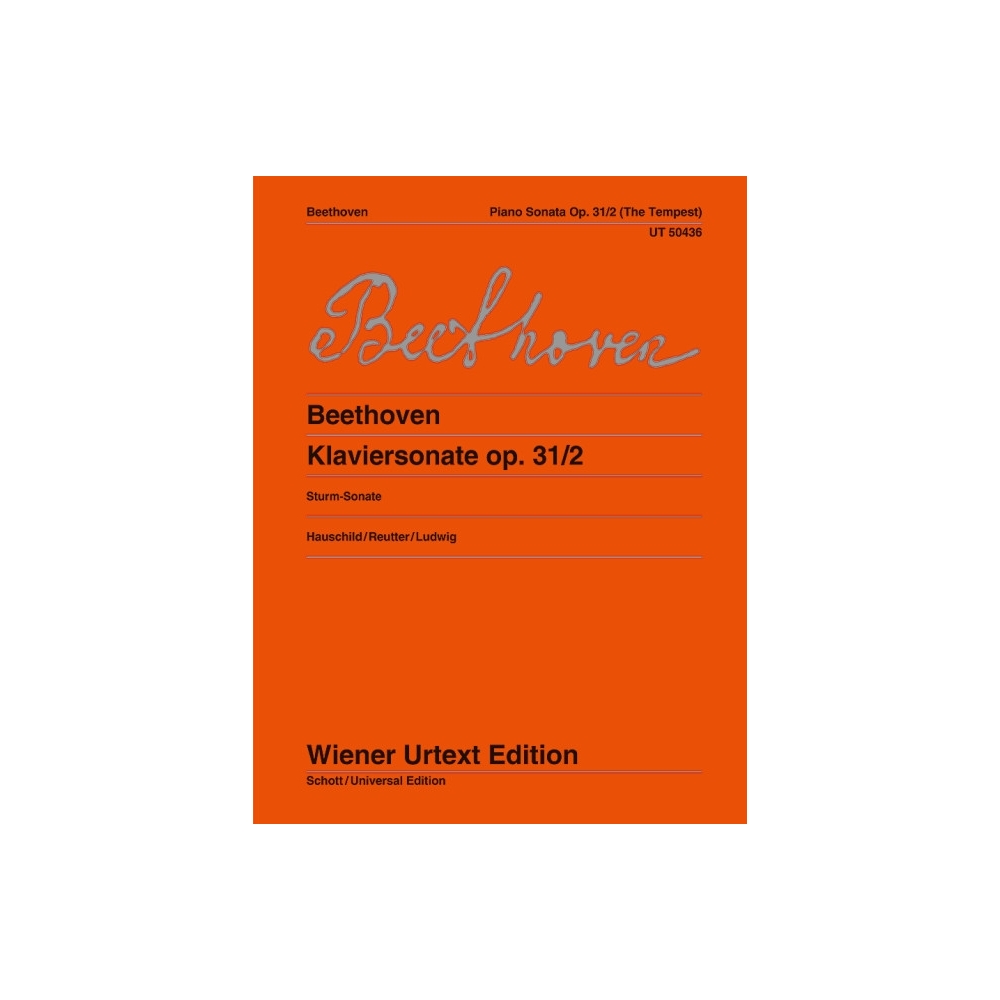 Beethoven, Ludwig van - Sonata op. 31/2 