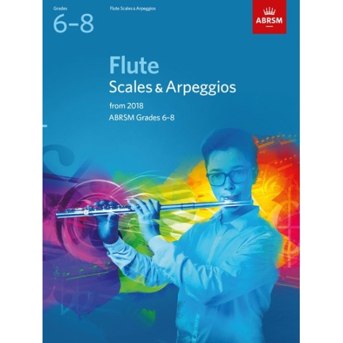 ABRSM Grades 6-8 Flute Scales & Arpeggios from 2018