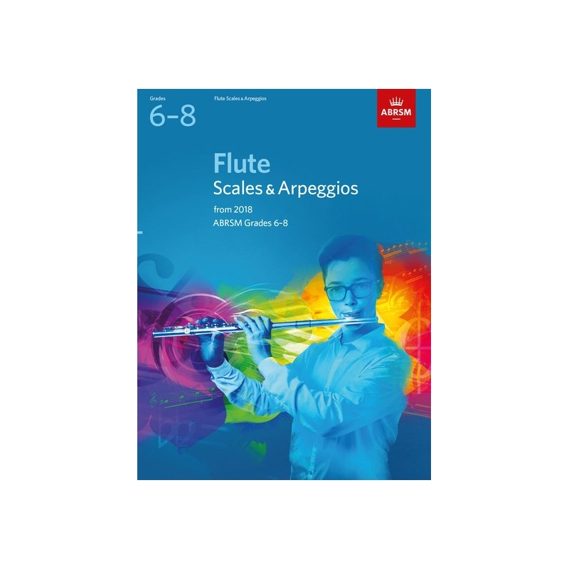 ABRSM Grades 6-8 Flute Scales & Arpeggios from 2018