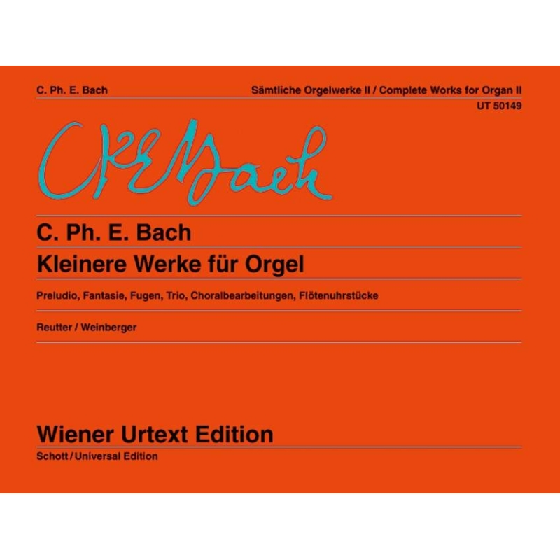 Bach, Carl Philipp Emanuel - Complete Organ Works Vol. 2