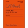Bach, Carl Philipp Emanuel - Sonata A minor for flute solo Wq 132/H 562 