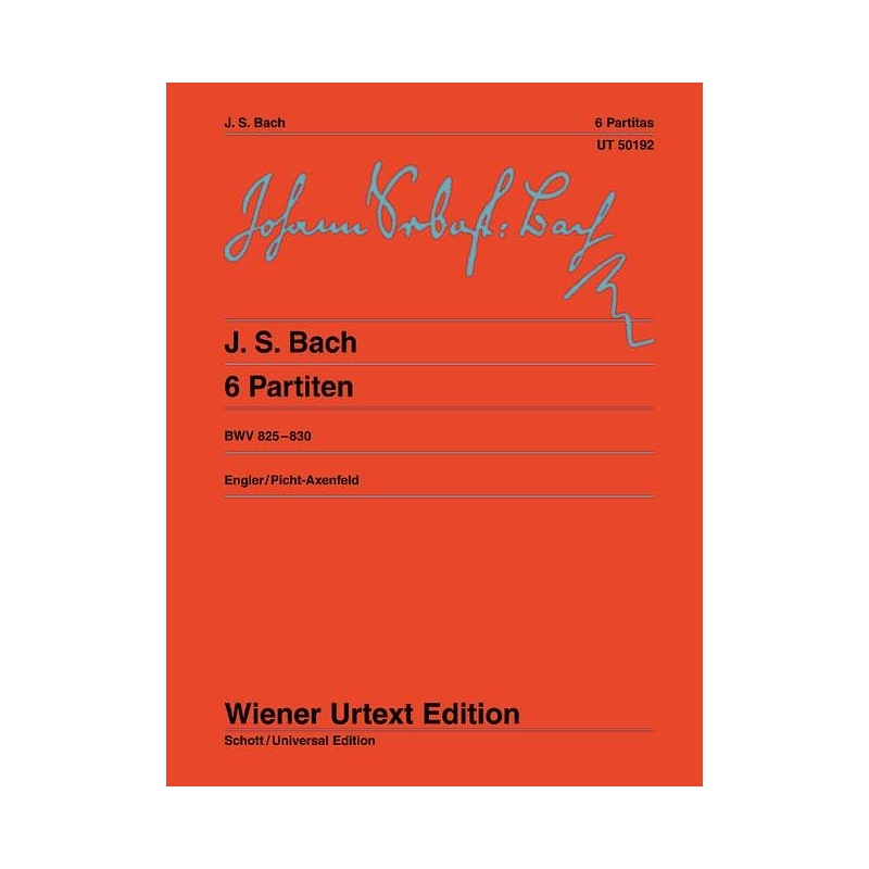 Bach, J.S - Six Partitas BWV 825-830