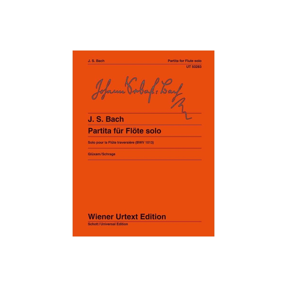 Bach, J.S - Partita A minor for flute solo BWV 1013 