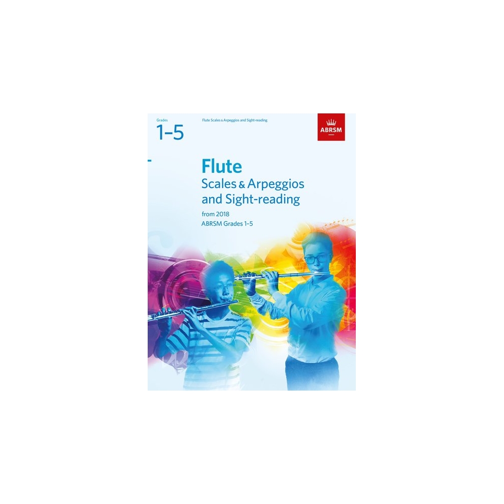 ABRSM Grades 1-5 Flute Scales & Arpeggios and Sight-Reading from 2018