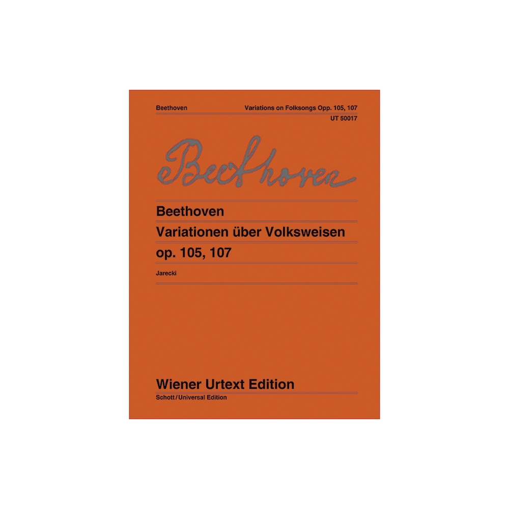Beethoven, Ludwig van - Variations on Folk Songs op. 105 + 107 