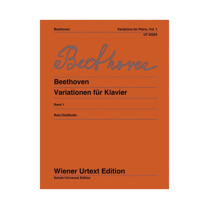 Beethoven, Ludwig van - Variations Vol. 1