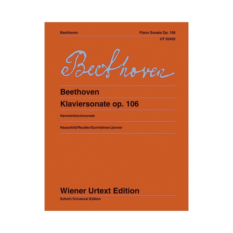Beethoven, Ludwig van - Piano Sonata in B flat major op. 106 