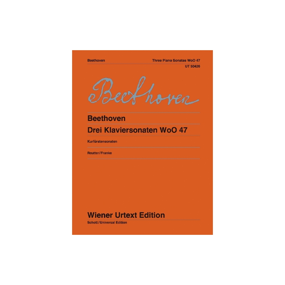 Beethoven, Ludwig van - Three Piano Sonatas WoO 47 