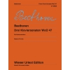 Beethoven, Ludwig van - Three Piano Sonatas WoO 47 