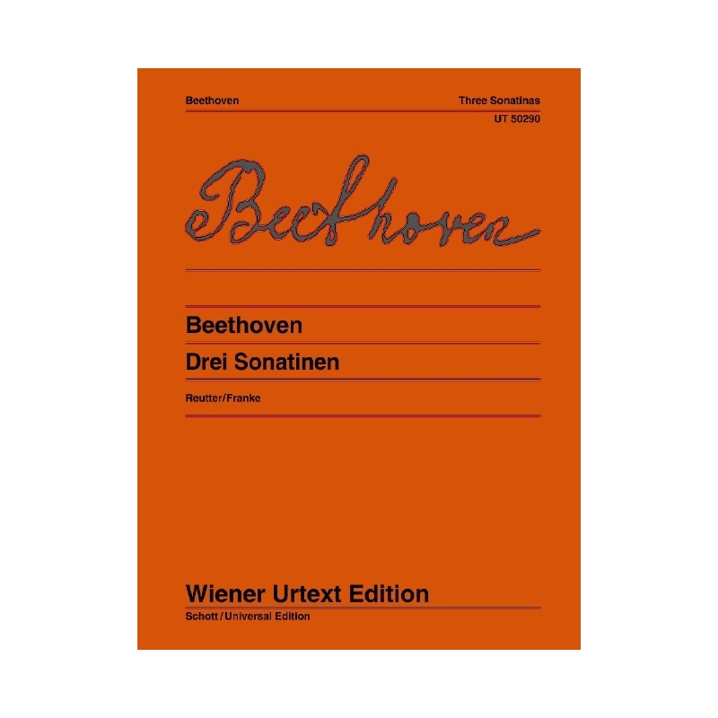 Beethoven, Ludwig van - 3 Sonatinas for Piano 