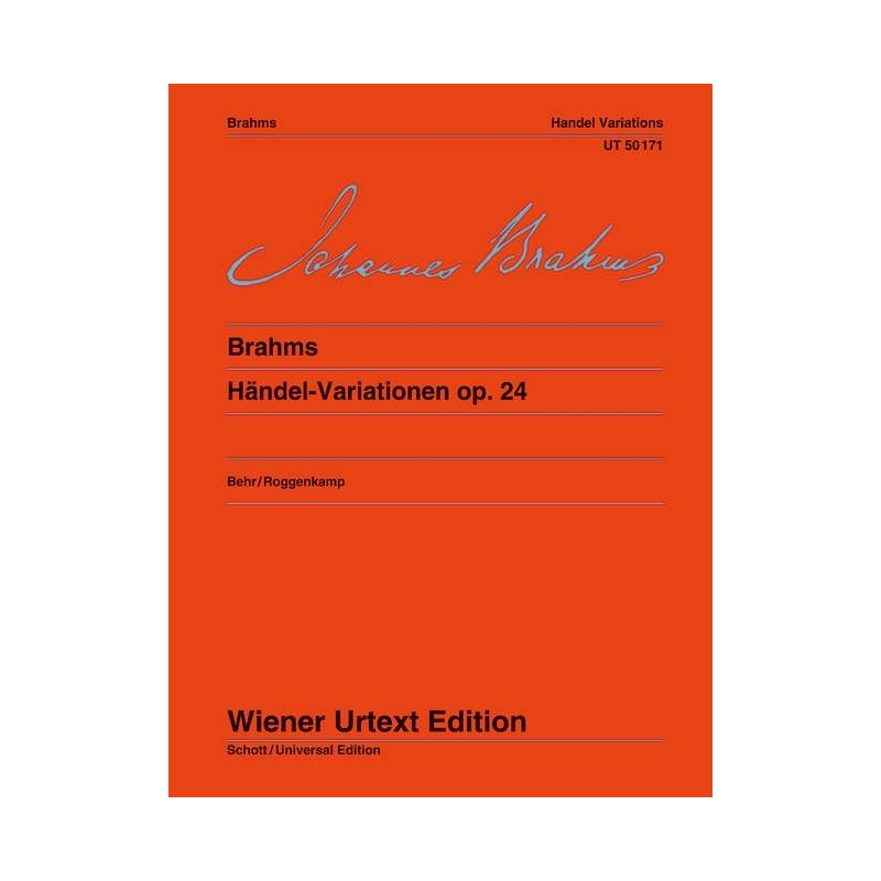 Brahms, Johannes - Handel Variations op. 24 