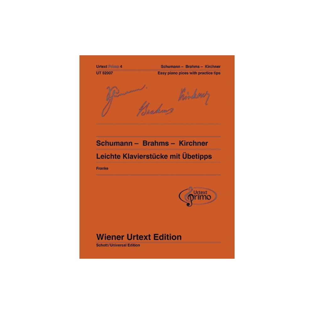 Schumann - Brahms - Kirchner Vol. 4