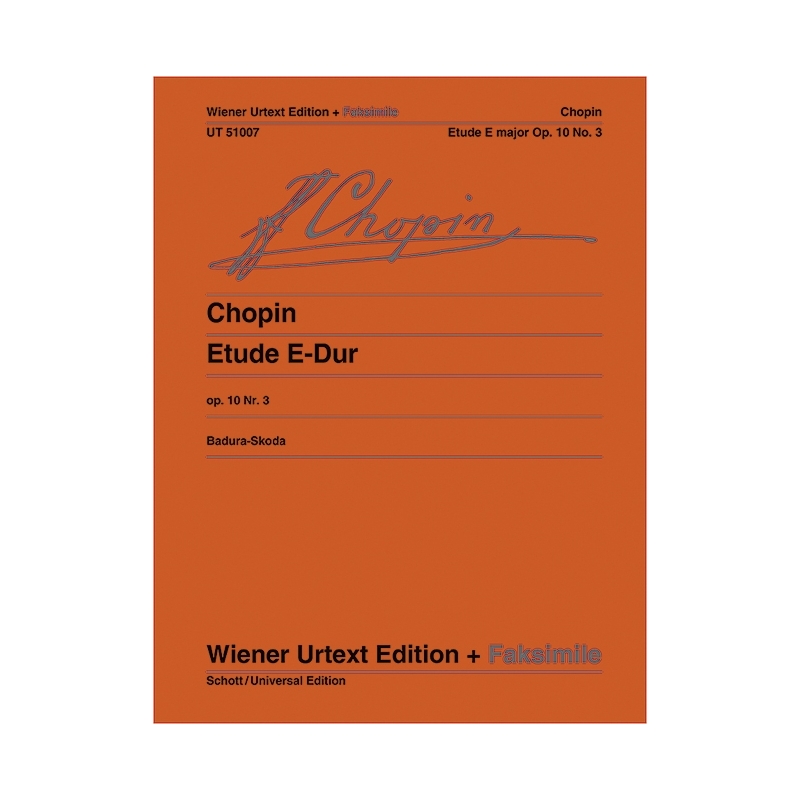 Chopin, Frédéric - Etude E major op. 10/3 