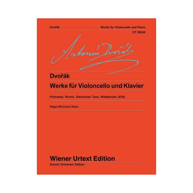 Dvo?ák, Antonín - Works for Cello and Piano 