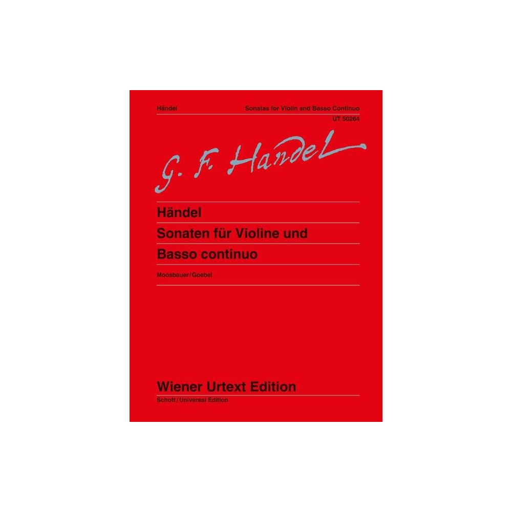 Handel, George Frideric - Sonatas for Violin and Basso continuo 
