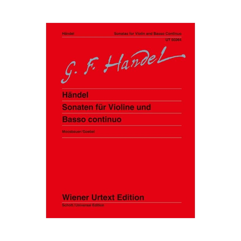 Handel, George Frideric - Sonatas for Violin and Basso continuo 