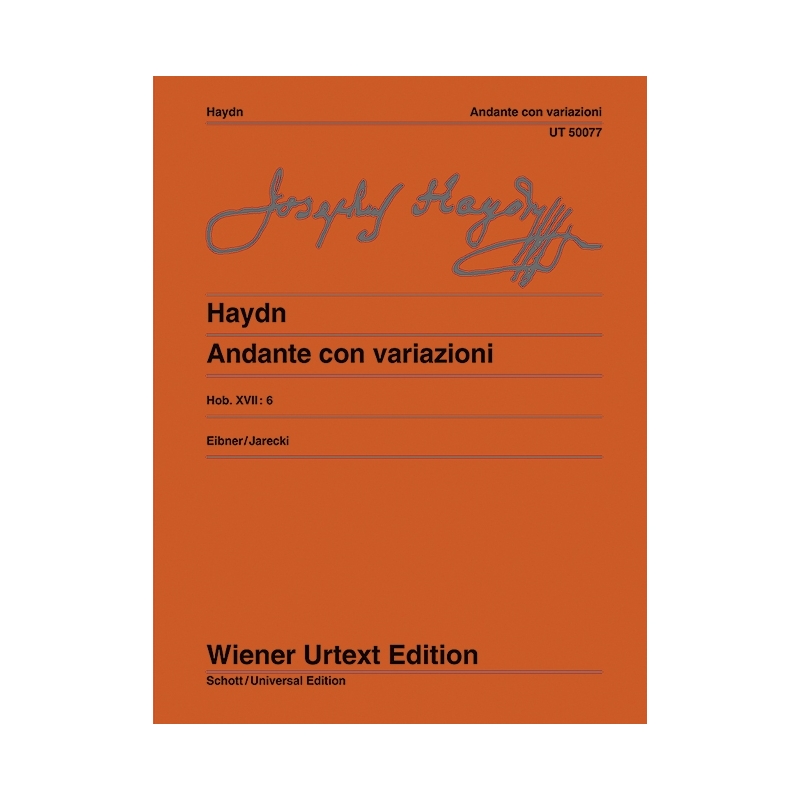 Haydn, Joseph - Andante with variations Hob. XVII:6