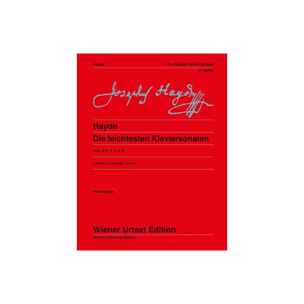 Haydn, Joseph - The Easiest Piano Sonatas 