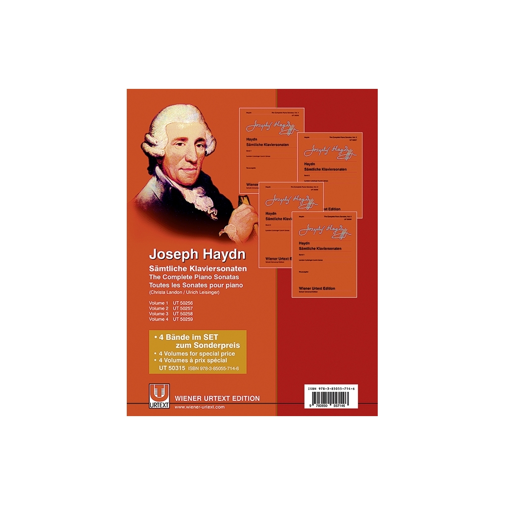 Haydn, Joseph - The Complete Piano Sonatas Vol. 1-4