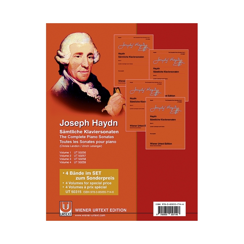 Haydn, Joseph - The Complete Piano Sonatas Vol. 1-4