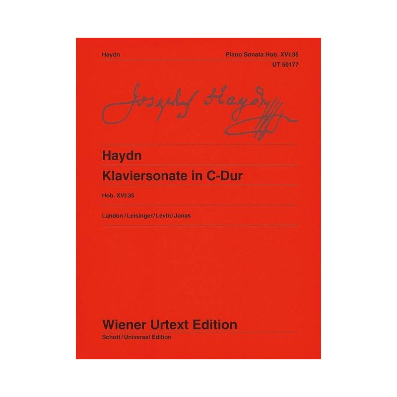 Haydn, Joseph - Piano Sonata C Major Hob XVI:35 
