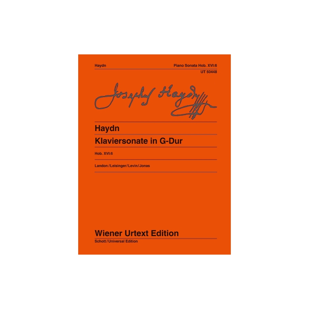 Haydn, Joseph - Klaviersonate Hob. XVI:6 