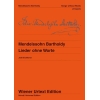 Mendelssohn Bartholdy, Felix - Songs without Words 