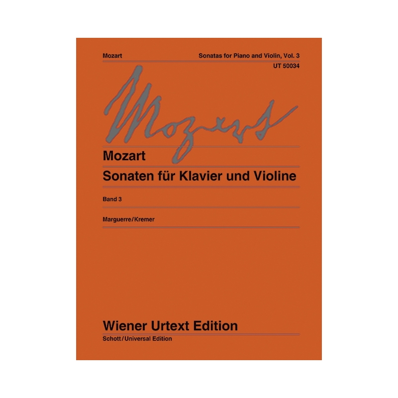 Mozart, Wolfgang Amadeus - Sonatas Vol. 3
