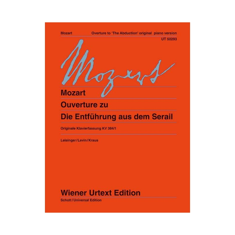 Mozart, Wolfgang Amadeus - Overture to "The Abduction" 
