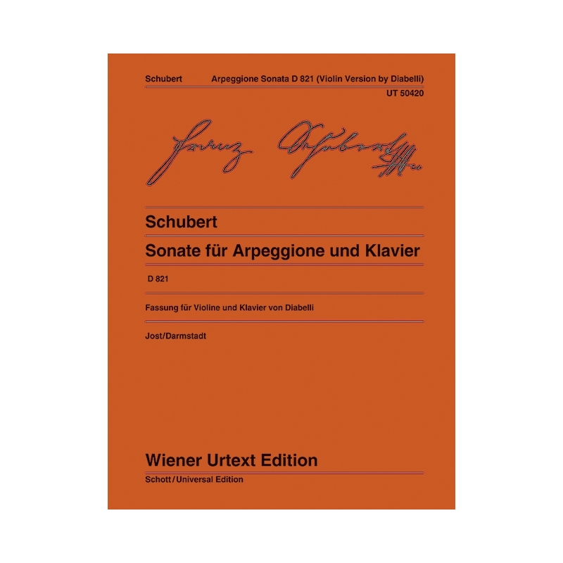 Schubert, Franz - Sonata D 821 