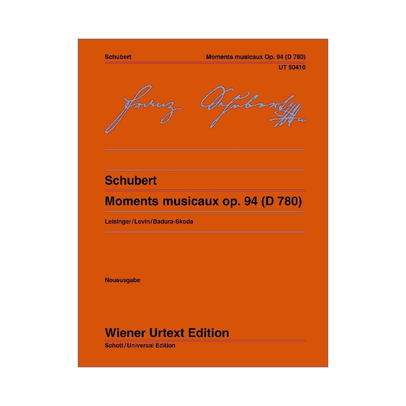 Schubert, Franz - Moments musicaux op. 94 D 780 