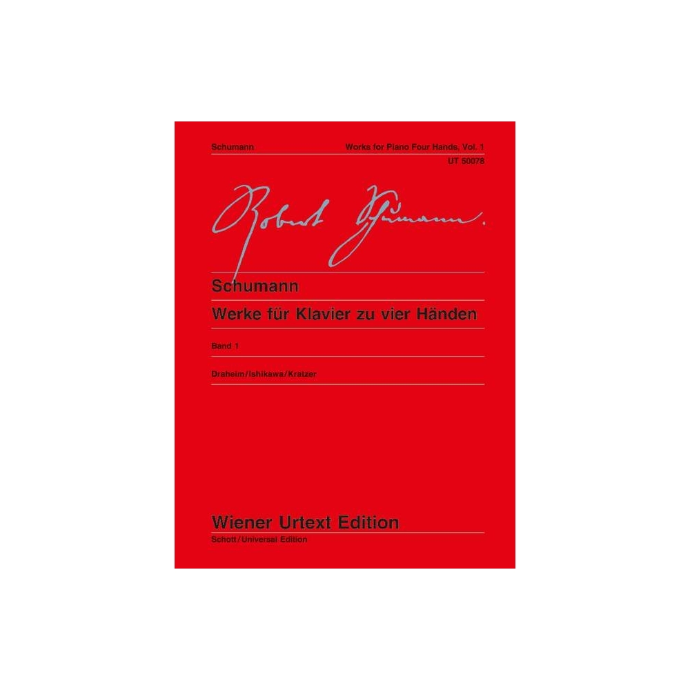 Schumann, Robert - Works for Piano Four Hands Vol. 1