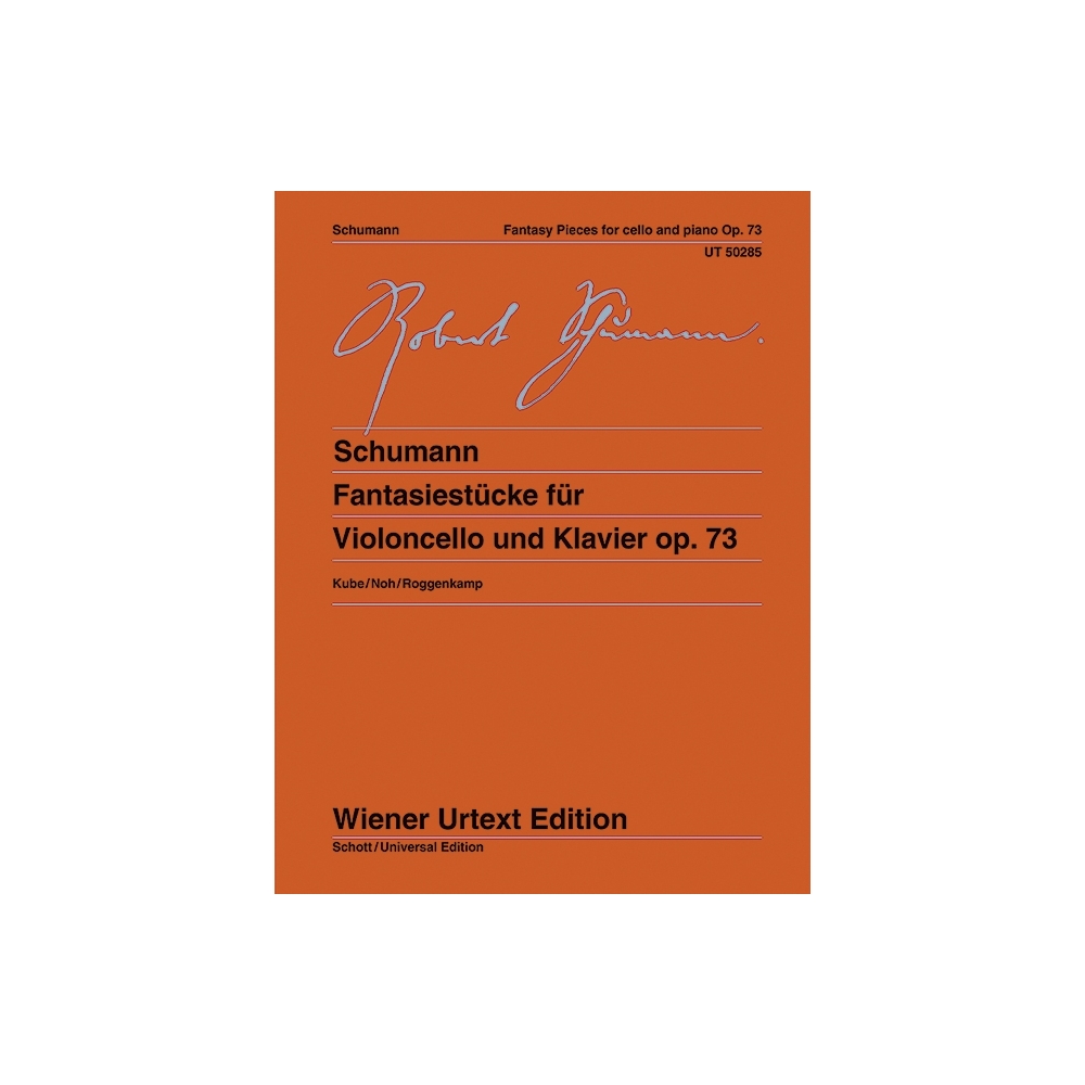 Schumann, Robert - Fantasy Pieces for Violoncello and Piano op. 73 
