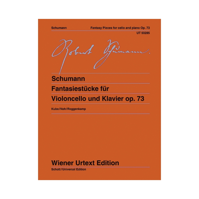 Schumann, Robert - Fantasy Pieces for Violoncello and Piano op. 73 