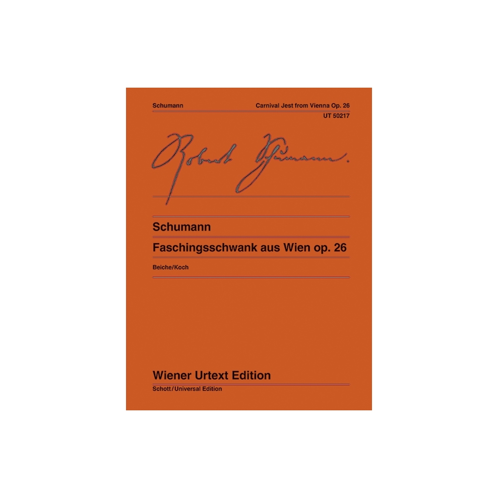 Schumann, Robert - Faschingsschwank aus Wien op. 26 