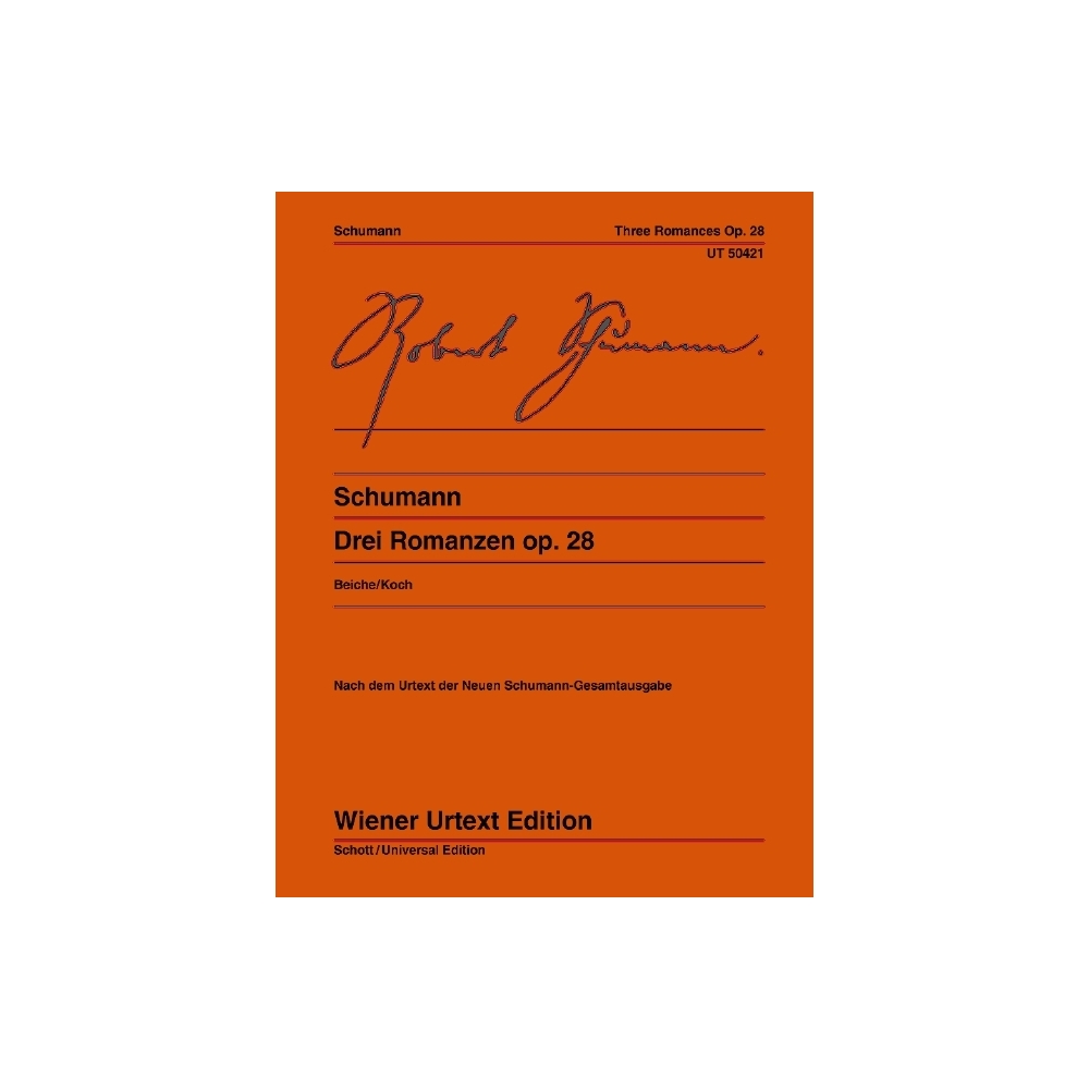 Schumann, Robert - Drei Romanzen op. 28 