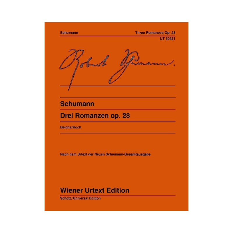 Schumann, Robert - Drei Romanzen op. 28 