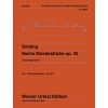 Sinding, Christian - Six Piano Pieces op. 32 