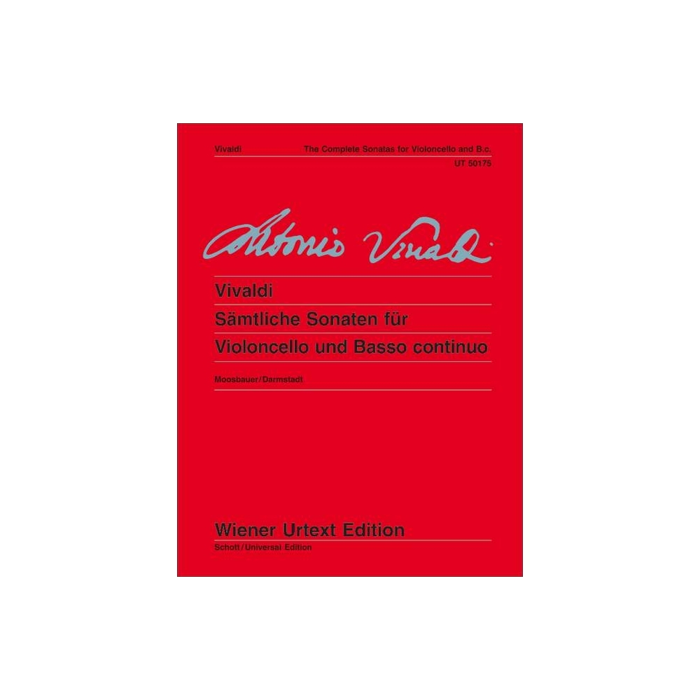 Vivaldi, Antonio - Complete Sonatas for Cello and Basso Continuo 