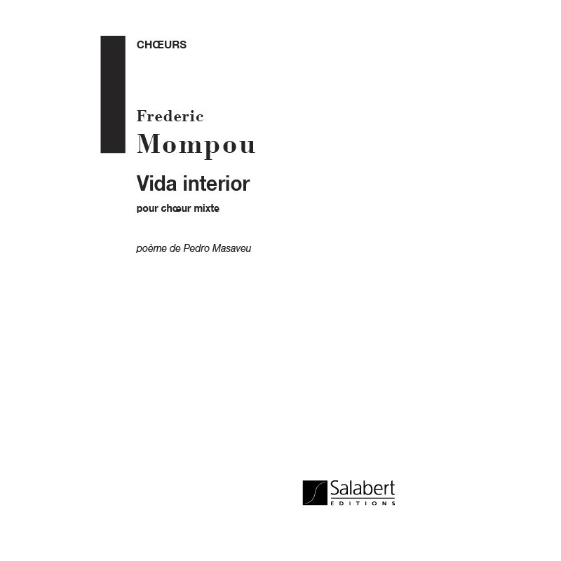 Mompou, Frederic - Vida Interior