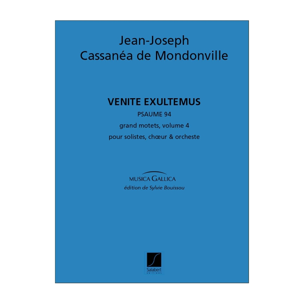 Mondonville, Jean-Joseph - Venite Exultemus