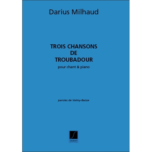Milhaud, Darius - Trois...