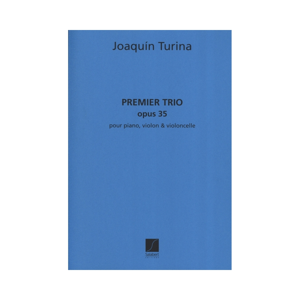 Turina, Joaquín - Trio Op.35 N 1 Violon-Vlc-Piano