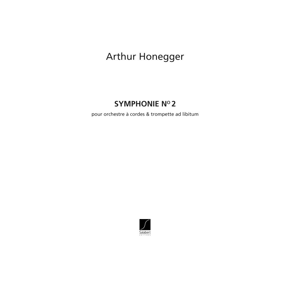 Honegger, Arthur - Symphonie N. 2